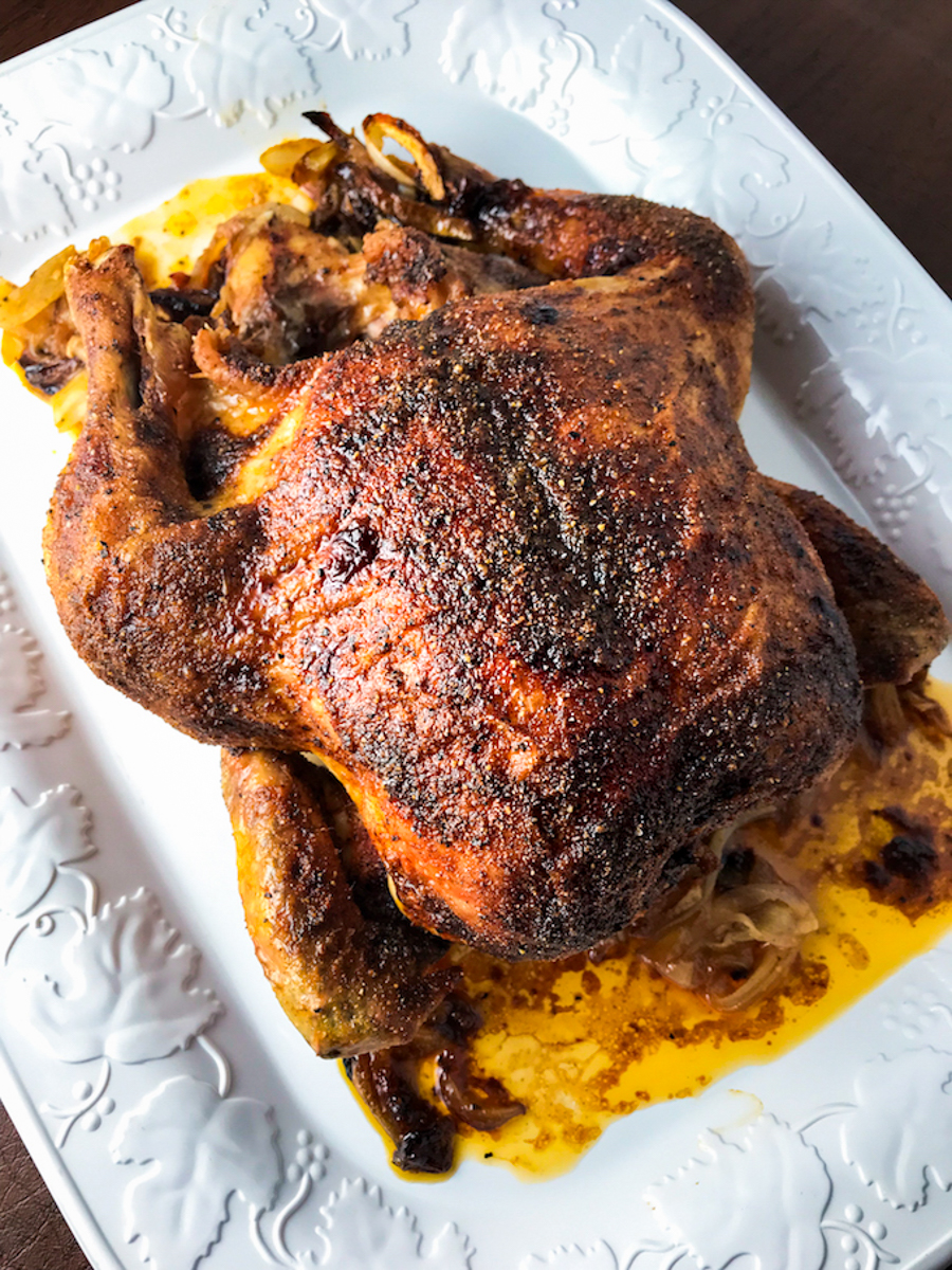 AN EASY AND DELICIOUS SLOW ROASTED CHICKEN - The Genetic Chef