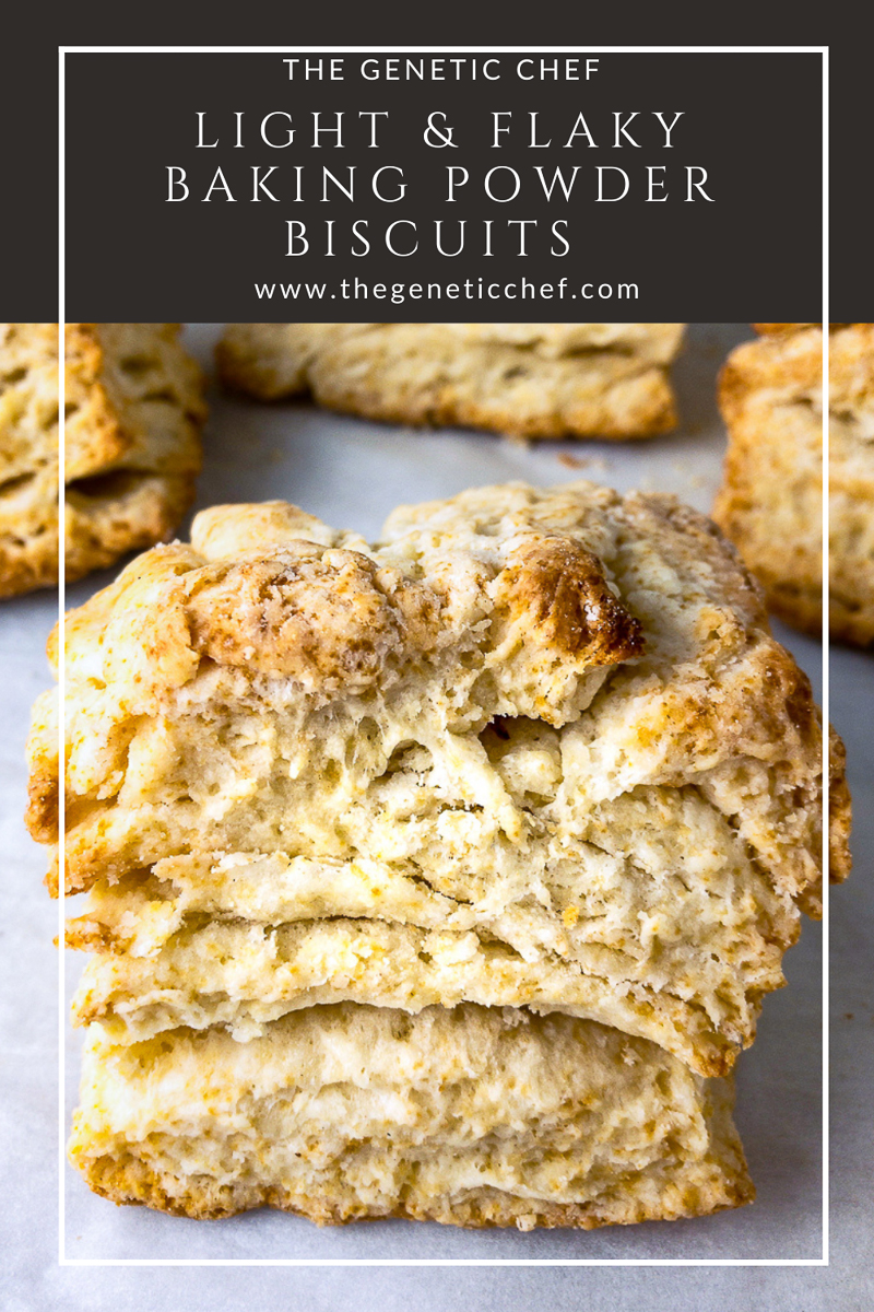 Baking Powder Biscuits - The Genetic Chef