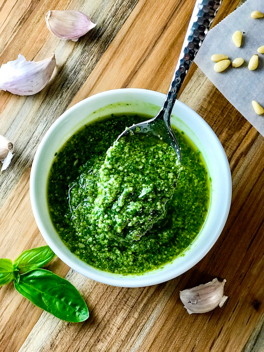 Authentic Italian Pesto - The Genetic Chef