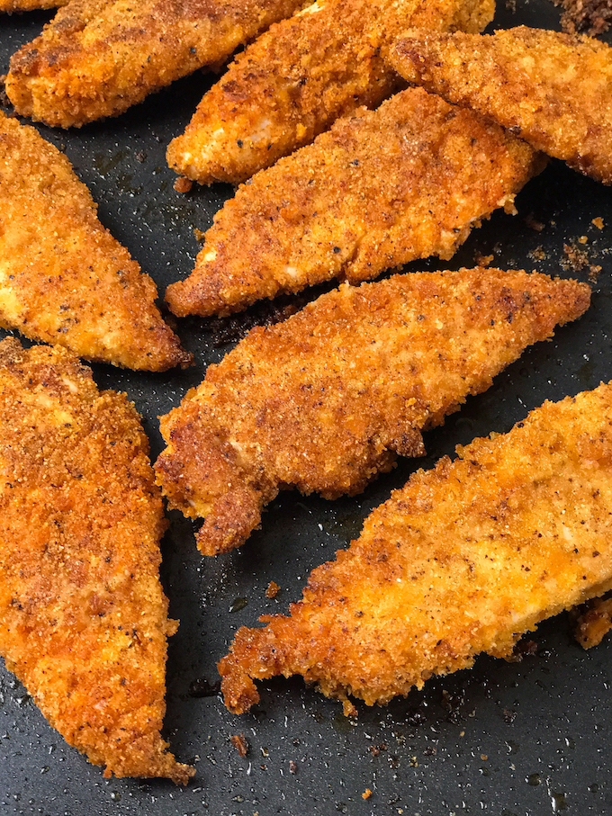 Crispy Baked Chicken Tenders - The Genetic Chef